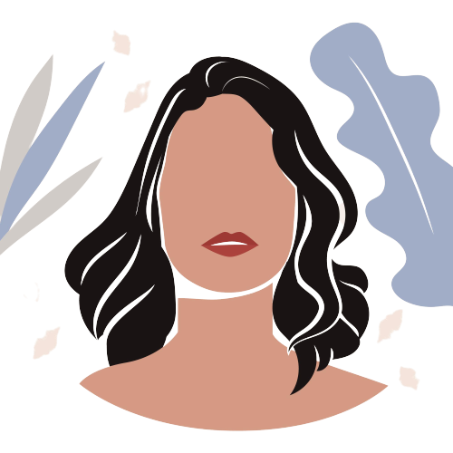 Immagine donna capelli neri